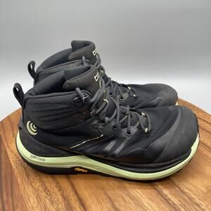 Topo Trailventure 2 Boots Womens Size 8 Black High Top Trail Hiking Walking Shoe